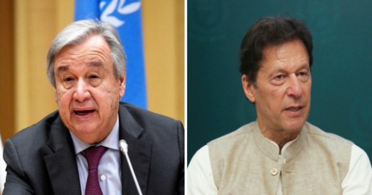 Pak PM speaks with UN chief, discusses current situation in Afghanistan